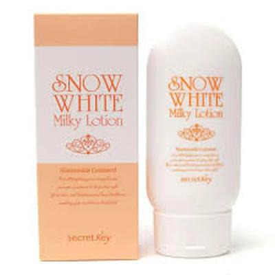 SECRET KEY DESMAQUILLANTE FACIAL SNOW WHITE MILKY LOTION 120 GR