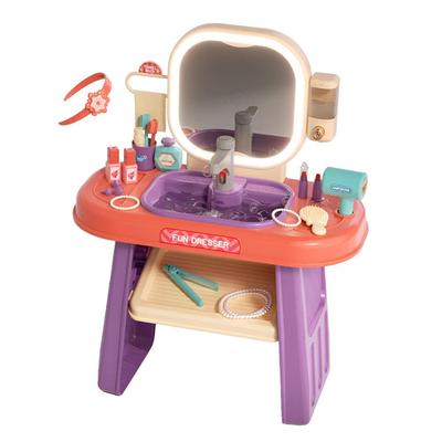 SET DE TOCADOR CON ESPEJO LED PARA NIÑAS XG-1069