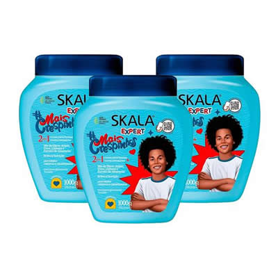 SKALA CREMA 3 UNIDADES 2 EN 1 PEINAR E HIDRATANTE 1000G