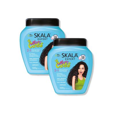 SKALA CREMA DE TRATAMIENTO CAPILAR #MAS RIZOS 1000G 2 UNID