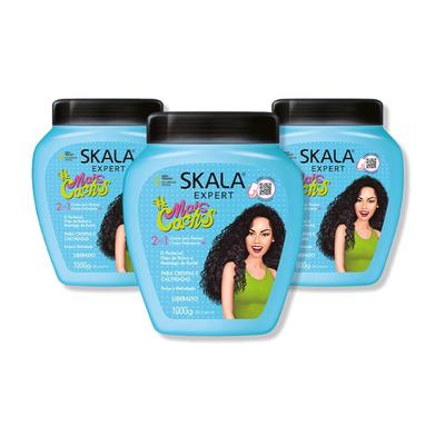 SKALA CREMA DE TRATAMIENTO CAPILAR #MAS RIZOS 1000G 3 UNI