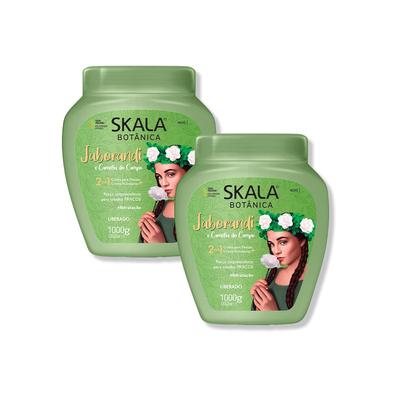 SKALA CREMA DE TRATAMIENTO JABORANDI Y CAMELIA 1000G 2 UNID