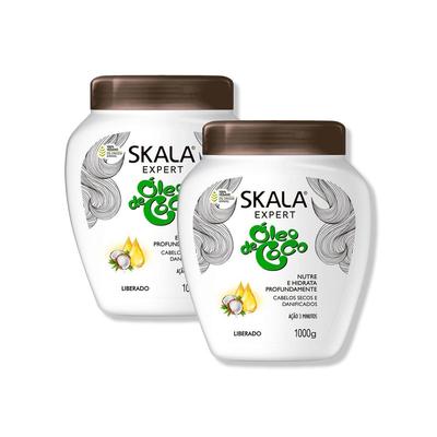SKALA CREMA TRATAMIENTO CAPILAR ACEITE DE COCO 1000G EXPERT 2 UNID