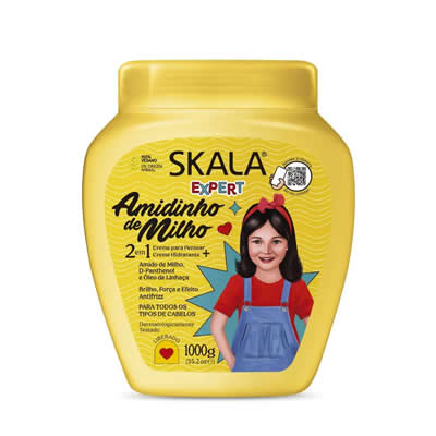 SKALA CREMA TRATAMIENTO CAPILAR AMIDINHO DE MILHO KIDS EXPERT 1000G