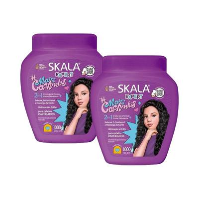 SKALA CREMA TRATAMIENTO CAPILAR MAIS CACHINHOS EXPERT 1000G 2 UNID