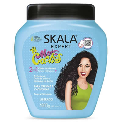 SKALA MASCARILLA 1KG CAP MAIS CACHOS 2 EN 1 RIZOS HIDRATADOS
