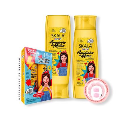 SKALA SHAMPOO + ACONDICIONADOR ALMIDON DE MAIZ KIDS EXPERT 325ML + REGALO