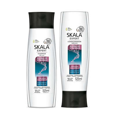 SKALA SHAMPOO + ACONDICIONADOR BOMBA VITAMINAS SOS DUO PACK EXPERT 325ML