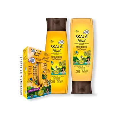 SKALA SHAMPOO + ACONDICIONADOR MARACUYA E OLEO DE PATAUA EXPERT 325ML