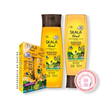SKALA SHAMPOO + ACONDICIONADOR MARACUYA E OLEO DE PATAUA EXPERT 325ML + REGALO