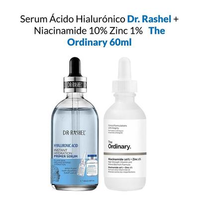 THE ORDINARY SERUM ACIDO HIALURONICO + NIACINAMIDA 10% ZINC 1% 60ML