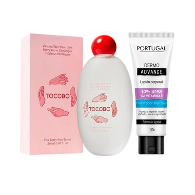 TOCOBO LOCION CORPORAL DERMOADVANCE 150 ML + TONICO FACIAL TOCOBO VITA BERRY 150 ML
