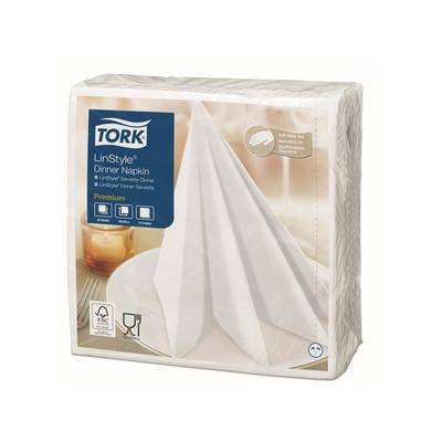TORK SERVILLETA TIPO TELA LINSTYLE BLANCA X 50UN