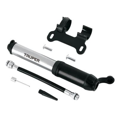 TRUPER - INFLADOR PORTATIL 75 PSI PARA BICICLETA Y PELOTA 11997