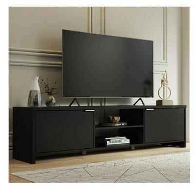 TU MESITA MESA DE TV CLASICA JULIUS MELAMINA 18MM 2 PUERTAS HASTA 75