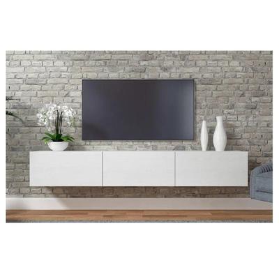 TU MESITA MESA DE TV FLOTANTE SIGRID MELAMINA 18MM 3 PUERTAS