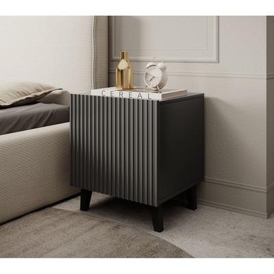 TU MESITA VELADOR MESA DE NOCHE MODERNO ROGGER 1 PUERTA