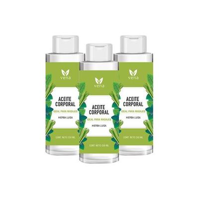 VENA 3 ACEITE CORPORAL HIERBA LUISA 250 ML C/U