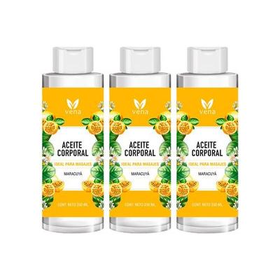VENA 3 ACEITE CORPORAL MARACUYA 250 ML C/U