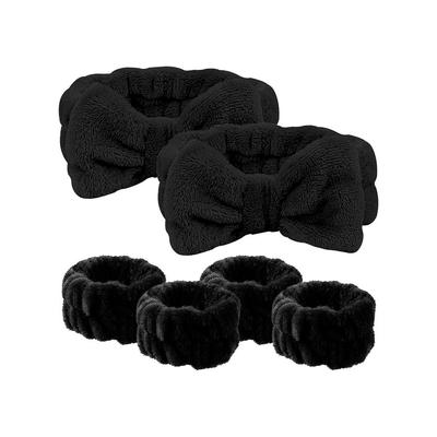 VINCHA DE BAÑO CON MOÑO + PULSERAS DE MUÑECA 2 UNIDADES