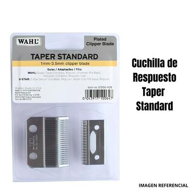WAHL CUCHILLA DE REPUESTO 1 MM-3.5 MM TAPER STANDARD