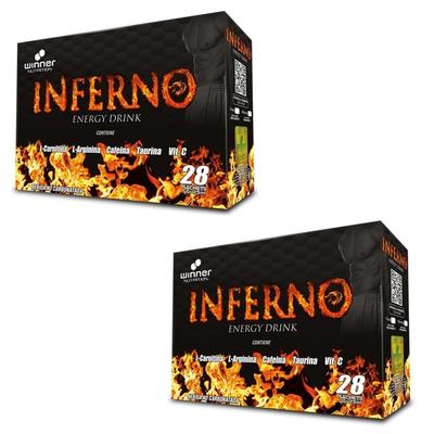 WINNER NUTRITION - QUEMADOR INFIERNO (2 CAJAS X 28 SACHETS C/U)
