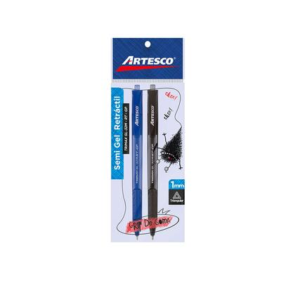 ARTESCO LAPICERO TINTA SEMI GEL TRIMAX GL-32M RT GP BOLSA 2 UNID