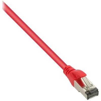 CABLE ETHERNET PEARSTONE CAT7 DOBLE BLINDAJE ROJO (PEARSTONE-CAT7-ROJO)