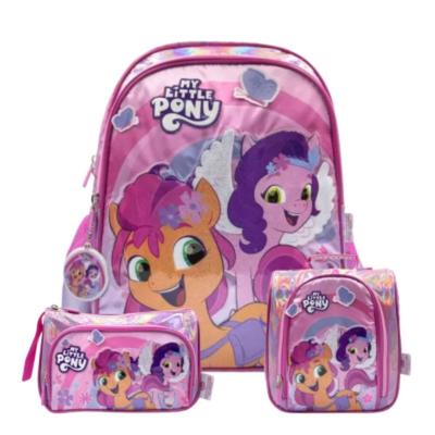 CHILDRENS CLUB PACK ESCOLAR MOCHILA NIDO PREMIUM LITTLE PONY LILA