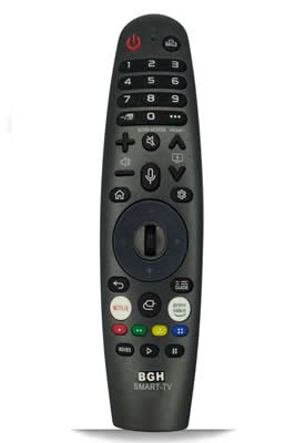 CONTROL MAGIC UNIVERSAL PARA TV BGH WEBOS SMART TV (CM-BGHWOS)
