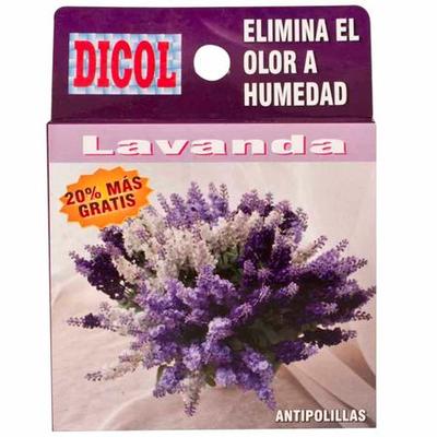 DICOL INSECTICIDA ANTIPOLILLA PASTILLA AROMATIZADORA 100G