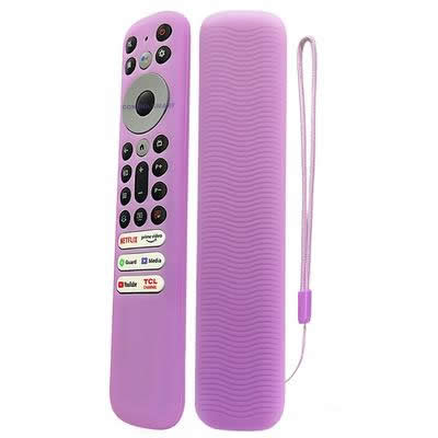 FUNDA PROTECTORA SILICONA CONTROL REMOTO TCL RC902V LILA (RC902V)