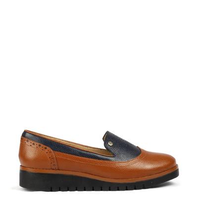 PAR&SS ZAPATO CASUAL DE CUERO MUJER KA23-MAYRA COBRE