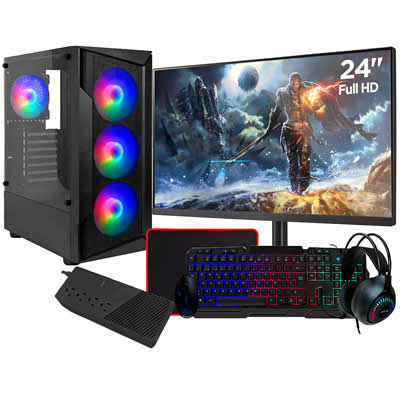 PC GAMER ANTRYX RYZEN 5 8500G 32GB DDR5 RX580 8GB 1TB SSD 24" FHD 180HZ (KIT ANTRYX)