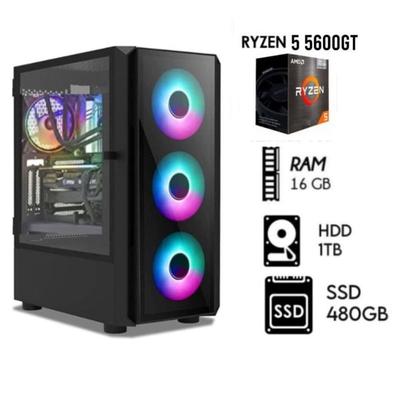 PC GAMER RYZEN 5 5600GT B550M 16GB RAM 512GB SSD 650W BRONZE