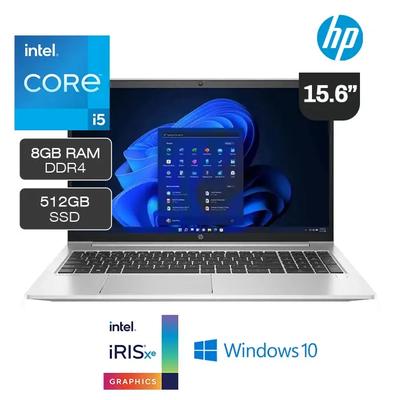 PORTáTIL GAMER ALTA POTENCIA HP PROBOOK 450 G8 CORE I5 512GB SSD 8GB