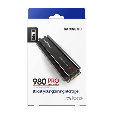SSD SAMSUNG 980 PRO 1TB PCIE 4.0 NVME M.2 CON DISIPADOR - (980PRO1TB)