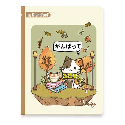 STANDFORD CUADERNO DELUXE STDF 84 HOJAS TRENDY T/RENG SOM