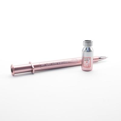ZR MEDIC ROMPE AMPOLLA TIPO LAPICERO LED ESTILO METALIZADO ROSA