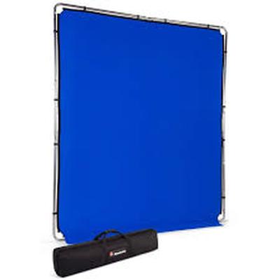 ACCESORIO FOTOGRAFIA MANFROTTO EZYFRAME BACKGROUND SET CHROMA BLUE 65 X 75