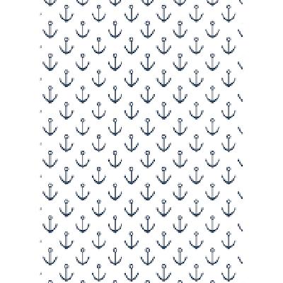 ACCESORIO FOTOGRAFIA WESTCOTT ANCHORS PATTERN ART CANVAS BACKDROP WITH GROMMETS 5 X 7 BLUE