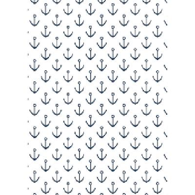 ACCESORIO FOTOGRAFIA WESTCOTT ANCHORS PATTERN MATTE VINYL BACKDROP WITH GROMMETS 5 X 7 BLUE