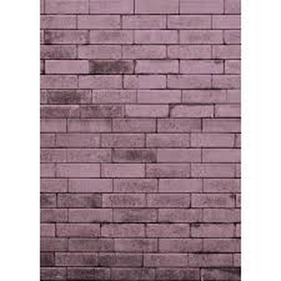 ACCESORIO FOTOGRAFIA WESTCOTT BRICK WALL ART CANVAS BACKDROP WITH HOOK-AND-LOOP ATTACHMENT 5 X 7 PURPLE