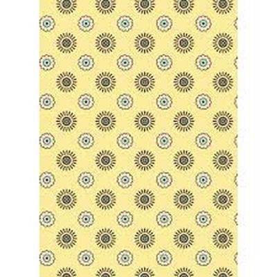 ACCESORIO FOTOGRAFIA WESTCOTT DITSY DAISY ART CANVAS BACKDROP WITH GROMMETS 5 X 7 YELLOW