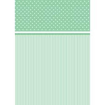 ACCESORIO FOTOGRAFIA WESTCOTT DOTS-AND-STRIPES ART CANVAS BACKDROP WITH GROMMETS 5 X 7 GREEN