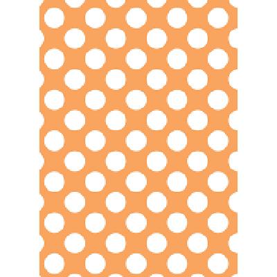 ACCESORIO FOTOGRAFIA WESTCOTT LARGE DOTS ART CANVAS BACKDROP WITH GROMMETS 5 X 7 ORANGE
