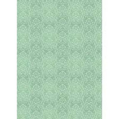 ACCESORIO FOTOGRAFIA WESTCOTT LEAFY DAMASK 5 X 7 ART CANVAS BACKDROP WITH GROMMETS GREEN