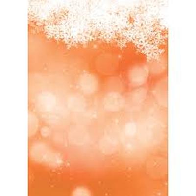 ACCESORIO FOTOGRAFIA WESTCOTT SNOWY BOKEH ART CANVAS BACKDROP WITH GROMMETS 5 X 7 ORANGE