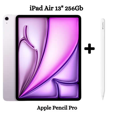 APPLE IPAD AIR 11" WIFI CHIP M2 256GB PURPLE PENCIL PRO