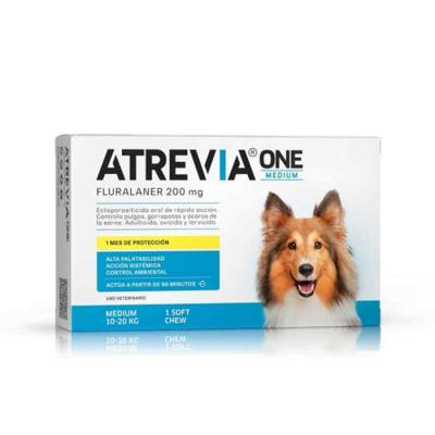 ATREVIA ANTIPULGA ATREVIA ONE DE 10 A 20KG - MEDIUM 1 TABLETA